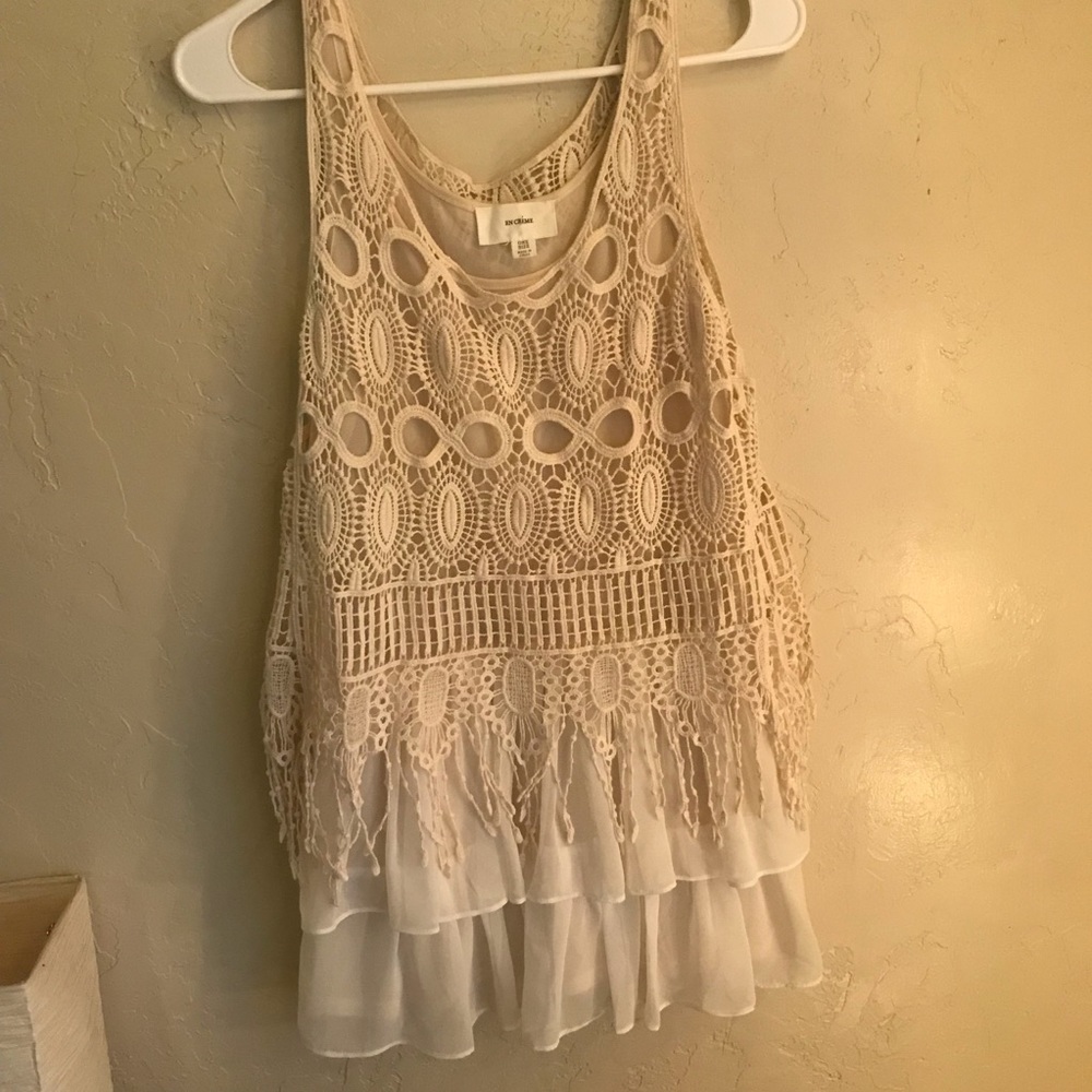 Beautiful macrame tank